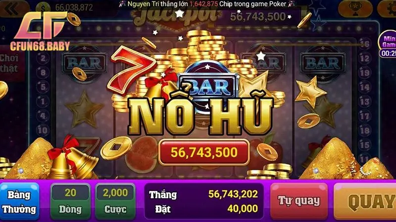 nổ hũ CFUN68 Ưu điểm nổi bật khi chơi nổ hũ CFUN68